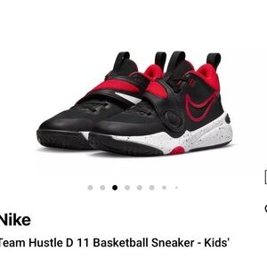 Nike Kids Sneakers Black and Red
